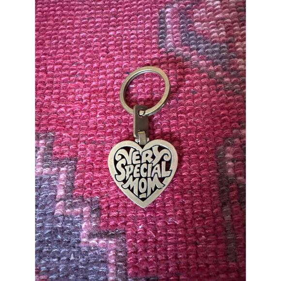 James Avery Retired Bronze Very Special Mon Keychain - Picture 1 of 6